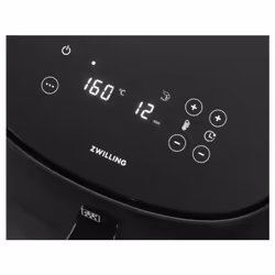 ZWILLING 36450-280-0 friteuse Unique 4 L Autonome 1400 W Friteuse d’air chaud Noir