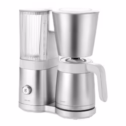 ZWILLING 53106-000-0, Machine à café filtre, 1,5 L, Café moulu, 1860 W, Acier, Blanc