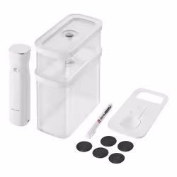 ZWILLING Fresh & Save, Transparent, Blanc, Boutons, Boîte, 2 pièce(s), 5 pièce(s), Bisphénol A (BPA)