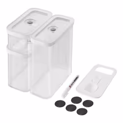 ZWILLING 1026082, contenant, Rectangulaire, 5,4 L, Transparent, Blanc, Plastique, -10 - 90 °C