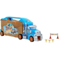 Grand camion de transport de véhicules miniatures - KLEIN - 2474 - Hot Wheels avec accessoires - Dès 3 ans