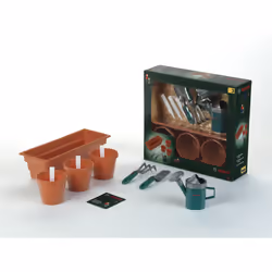 Theo Klein Bosch Garden - Set Jardinage Av. Jardinière Et Pots