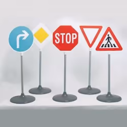 Theo Klein Panneaux De Signalisation X 5