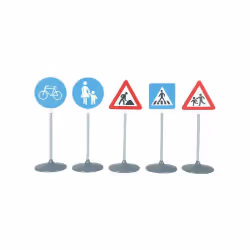 Theo Klein Panneaux De Signalisation X 5