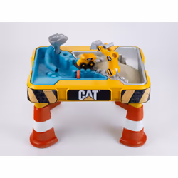 Theo Klein Caterpillar - Table Multi-Jeux Sable Et Eau
