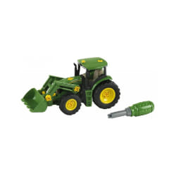 Theo Klein John Deere - Tracteur à monter avec chargeur frontal