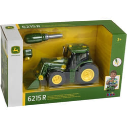 Tracteur à monter John Deere - KLEIN - 3977 - Chargeur frontal contrepoids déquilibrage et tournevis - Echelle 1/24e - Dès 3 ans