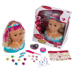 Tête à coiffer et à maquiller - KLEIN - 5398 - Mariella - Palette de vrai maquillage accessoires - Dès 3 ans