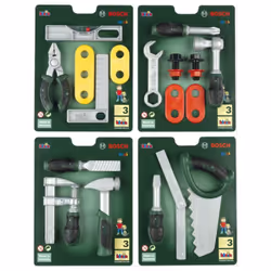 Theo Klein Bosch - Blister Outils (Assortiment De 4), Ingénieur, 3 an(s)