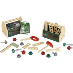 Caisse à outils Bosch - KLEIN - 8161 - En bois FSC avec accessoires - Dès 3 ans