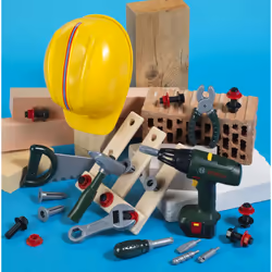 Theo Klein Bosch - Set Bricoleur Gm Av. Visseuse 8402 Et Casque