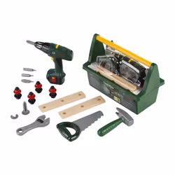 Theo Klein Bosch - Caisse À Outils Av. Visseuse, Vert