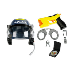 Theo Klein Ensemble S.W.A.T. Pro: Casque, Pistolet à Eau Paralysant et Casque-Micro pour Jeu de Rôle et Déguisement