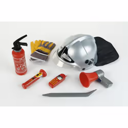Theo Klein Set Pompier Avec Casque Et Mégaphone, 7 Pces