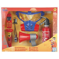 Theo Klein Set De Pompier Avec Masque, Mm