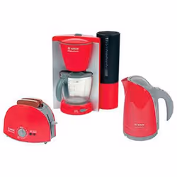 Theo Klein Bosch - Set Petit-Déjeuner, Fille, Rouge