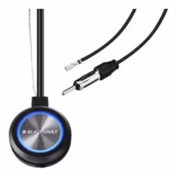 Blaupunkt A-R G 01-E, Noir, Bleu, Acier inoxydable, Dual, 1,5 m, 2 canaux, RCA/F, 50 Ohm