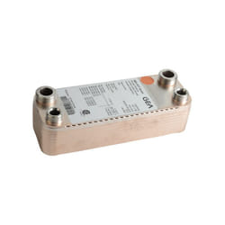Bosch - changeur à plaques 28kW avec goujon M4 - geminox : 87168340540