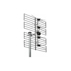 Wisi - Antenne terrestre râteau aluminium tnt uhf dvb-t 72516 ee 06 a 700 MHz, Surfaces canaux argent
