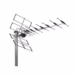 Wisi EB457LTE, Extérieure, Aluminium, 470 - 698 MHz, 13 dBi, 13 dB, DVB-T