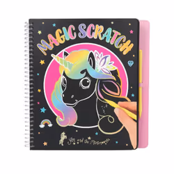 Depesche Ylvi & the Minimoomis Magic Scratch Book, 20 pages, Garçon/Fille, Crayons inclus, Livre/album de coloriage