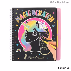 Depesche Ylvi & the Minimoomis Magic Scratch Book Livre/album de coloriage