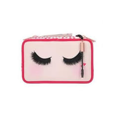 Depesche 411481 trousse à crayons Bac à stylos Polyester, Polyuréthane Rose