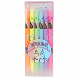 Depesche 0011383, Fin, 6 couleurs, Bleu, Vert, Orange, Rose, Violet, Jaune, 0,5 mm, 3 mm, Multicolore
