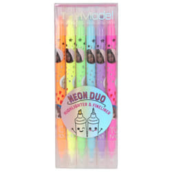 Depesche 0011383 stylo-feutre Fin Bleu, Vert, Orange, Rose, Violet, Jaune 1 pièce(s)