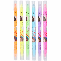 Depesche 0011383 stylo-feutre Fin Bleu, Vert, Orange, Rose, Violet, Jaune 1 pièce(s)