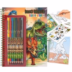 Depesche 0011385, Garçon/Fille, Crayons inclus, Livre/album de coloriage