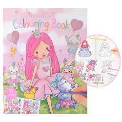 Depesche Princess Mimi Colouring Book Livre/album de coloriage
