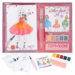 Depesche TOPModel 0012153, 20 pages, Peintures inclus, Fille, Livre/album de coloriage