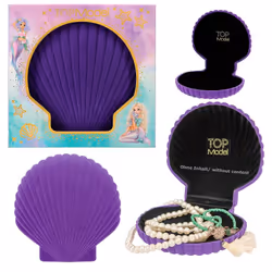 Depesche TOPModel 0612323 coffret à bijoux, pochette et boîte de rangement Boîte à bijoux Velours