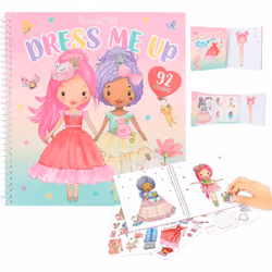 Depesche Dessin et coloriage enfant Top Model Princess Mimi Dress Me Up, Fille