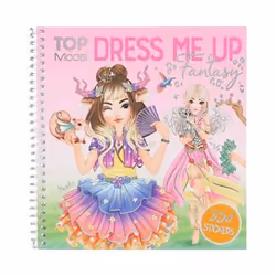 Depesche Top Model - Livre de stickers Fantasy Dress Me Up, 0012605, officiel de la boutique pour enfants, original, Fille