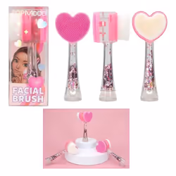 DEPESCHE TOPMODEL BEAUTY AND ME 12838 BROSSE POUR LE VISAGE ROSE EN FO