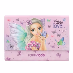 Set de papier à lettres - DEPESCHE - TOPMODEL FAIRY LOVE - 24 feuilles - 18 enveloppes - Violette