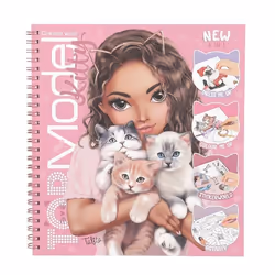 Album de coloriage - TOPModel - Create your Kitty - Multicolore - 22x20cm - Pour filles