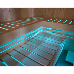 Description du produit : Donnez à votre sauna une atmosphère agréable et relaxante grâce à l'éclairage de la banquette de sau ...