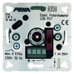 PEHA D 430 POT O.A. A monter Variateur Métallique
