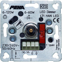 PEHA 00260623 gradateur A monter Variateur Métallique