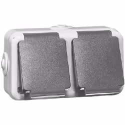PEHA 00305211, Type F, Gris, Plastique, 250 V, 16 A, 50/60 Hz