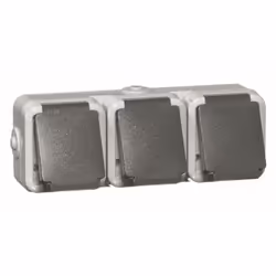 PEHA 00306311, Type F, Gris, Plastique, 250 V, 16 A, 50/60 Hz
