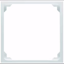 PEHA 00318221, Blanc, Sans vis, Brillant, 50 mm, 50 mm, 1 pièce(s)