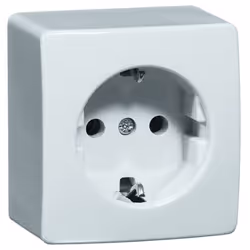 PEHA 00485111, Blanc, Duroplast, 250 V, 16 A, 60 mm, 41,3 mm