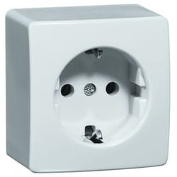PEHA 00485111 prise de courant Blanc