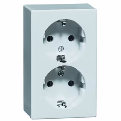 PEHA 00497111, Blanc, Duroplast, 250 V, 16 A, 60 mm, 40,8 mm
