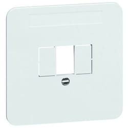 PEHA 00510311 Plaque de commutation et obturateur Blanc