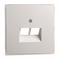 PEHA 00787511, Porte-bouton, Blanc, Plastique, IP20
